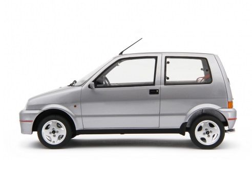 Fiat Cinquecento Sporting 1994 silver 1:18 Laudoracing Model 