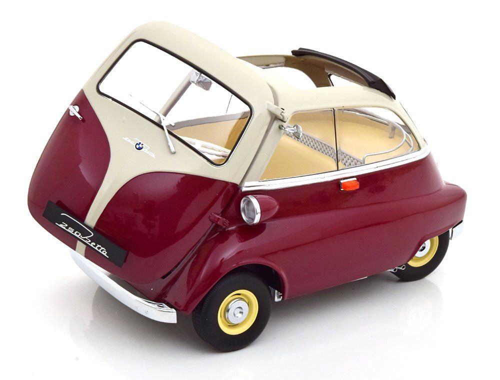 BMW Isetta 1959 dark red/light grey 1:12 KK Scale