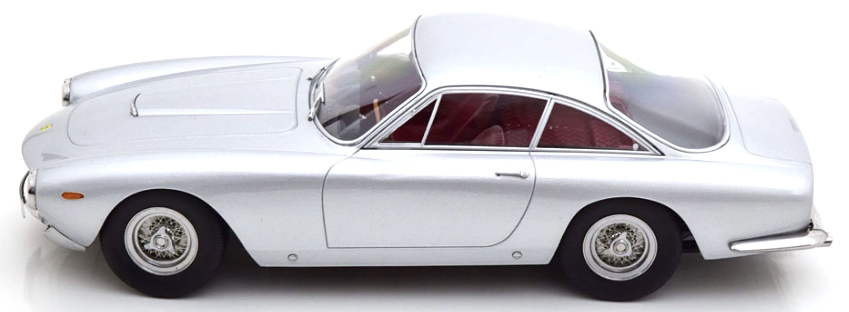Ferrari 250 GT Lusso 1962 silver 1:18 KK Scale