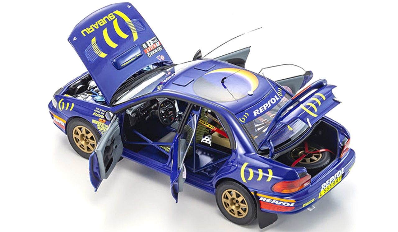 Subaru Impreza 555 #5 Sainz/Moya Winner Rally Monte Carlo 1995 1:18 Kyosho
