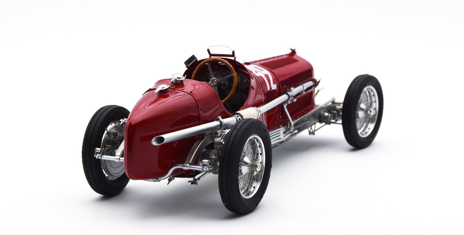 Alfa Romeo P3 #42 Chiron Winner GP Marseille 1933 1:18 CMC