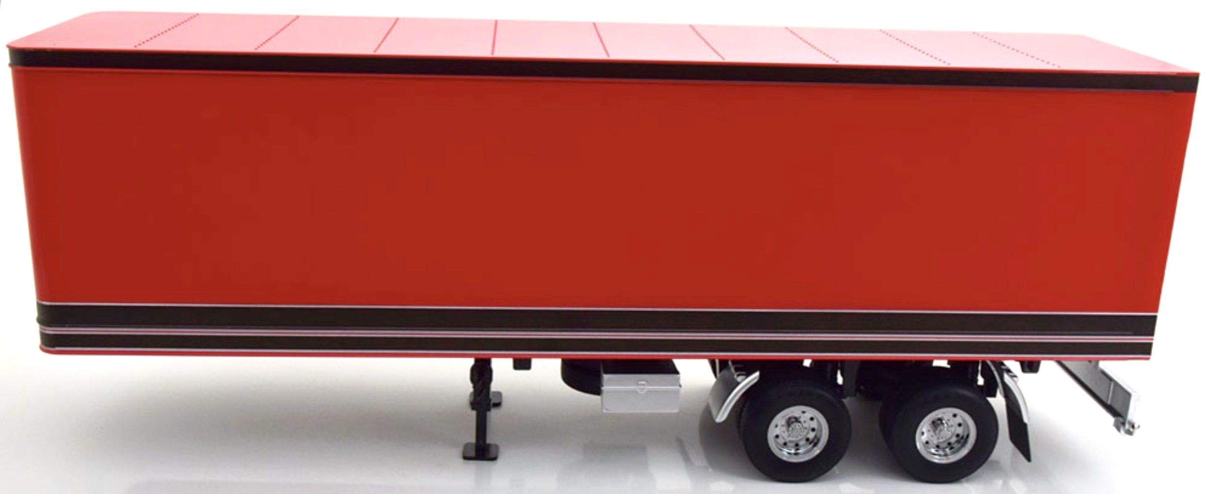 Trailer for Truck Rimorchio red/black 1:18 Road Kings