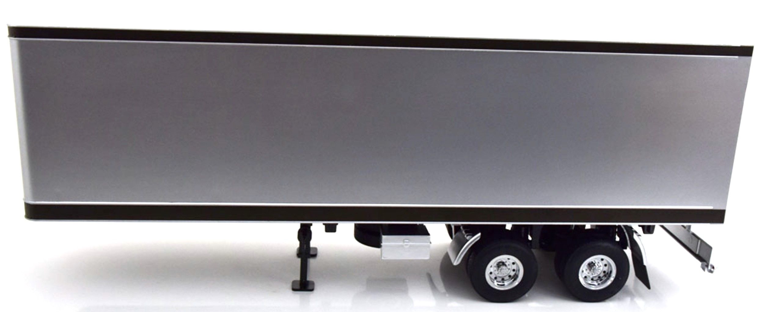 Trailer for Truck Rimorchio silver/black 1:18 Road Kings