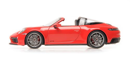Porsche 911 992 Targa 4 GTS 2022 red 1:43 Minichamps