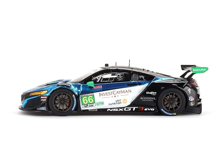 Acura NSX GT3 EVO22 #66 Simpson/Bochtolsheimer Gradient Racing IMSA 24H Daytona 2022 1:43 TSM Model