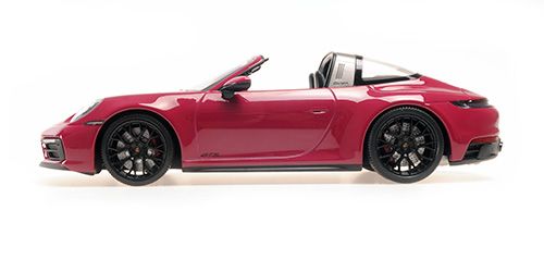 Porsche 911 992 Targa 4 GTS 2021 Rubystar 1:18 Minichamps 