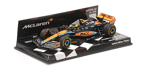 McLaren F1 Team MCL60 #4 L.Norris Australian GP 2023 1:43 Minichamps