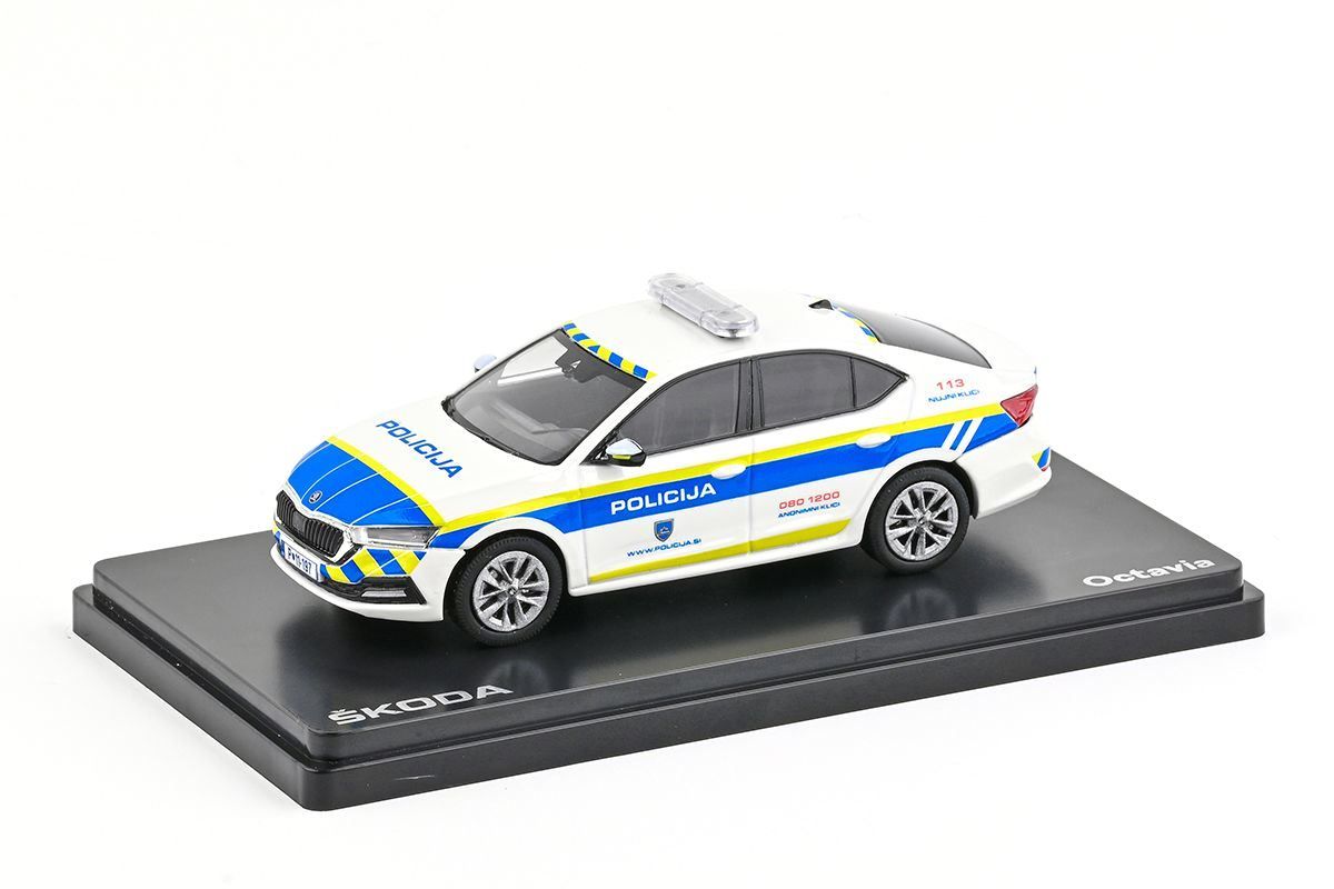 Škoda Octavia IV 2020 Policie Slovinsko 1:43 Abrex