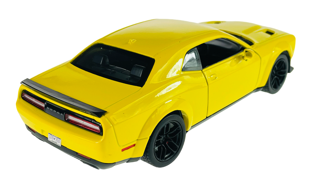 Dodge Challenger SRT Hellcat Wide-Body 2018 yellow 1:24 Motor Max