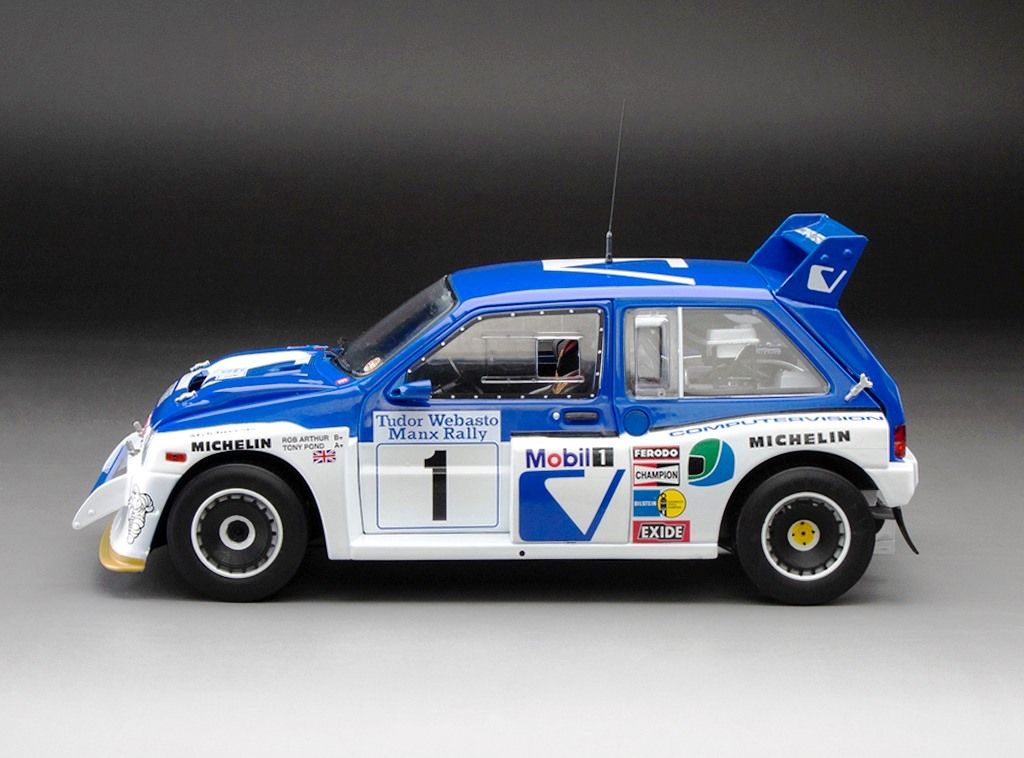 MG Metro 6R4 #1 Pond/Arthur Rallye Manx 1986 1:18 Sun Star