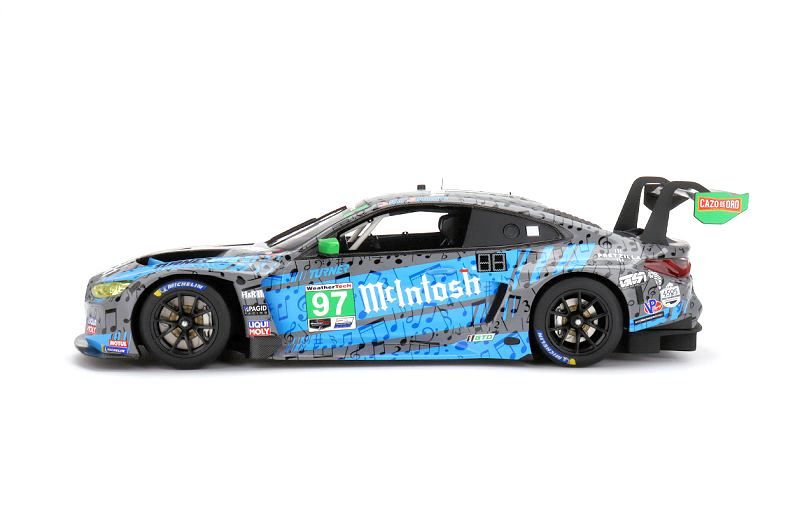 BMW M4 GT3 #97 Auberlen/Hull 2nd Laguna Seca GTD 2023 Turner Motosports IMSA 1:18 TopSpeed Models