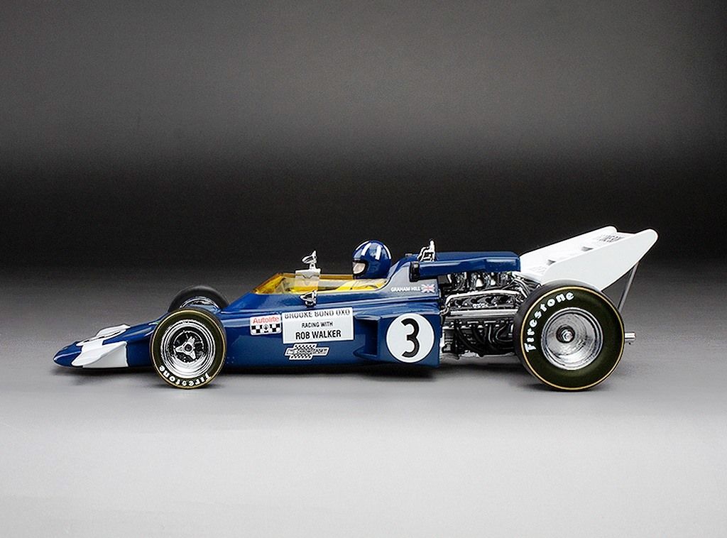 Lotus 72 #3 G.Hill 1970 1:18 Quartzo
