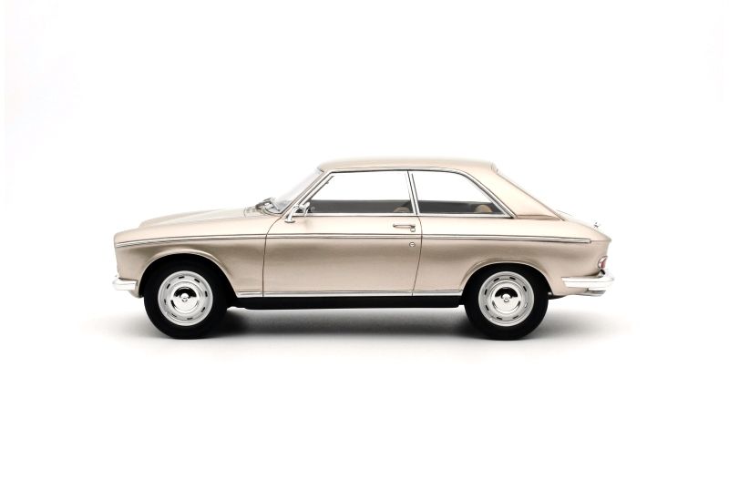 Peugeot 204 Coupe 1965 beige metal 1129 1:18 OttOmobile