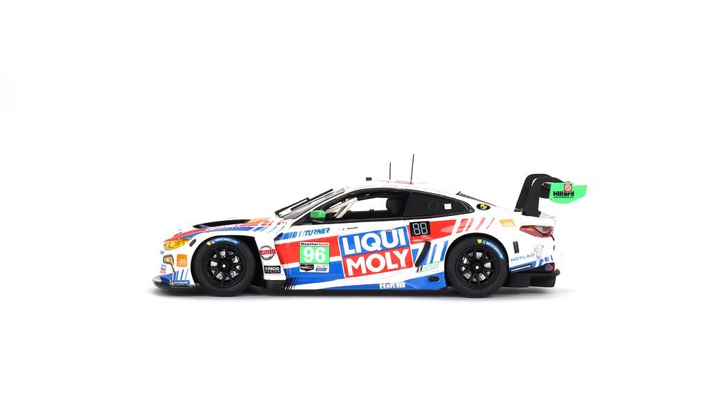 BMW M4 GT3 Turner Motorsports #96 Dinan/Foley/Gallagher 2nd IMSA 12H Sebring 2023 1:43 TSM Model