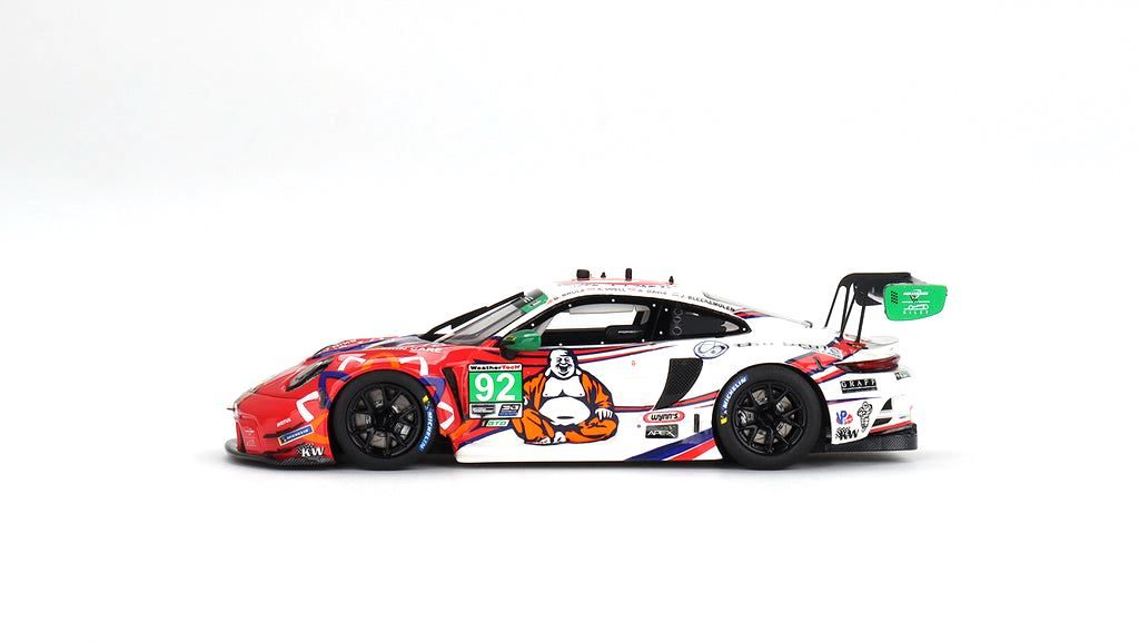 Porsche 911 GT3 R GTD Kelly-Moss with Riley #92 Bleekemolen/Brule/Davis/Udell IMSA 24H Daytona 2023 1:43 TSM Model