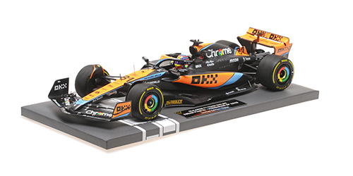 McLaren F1 Team MCL60 #81 O.Piastri Hungarian GP 2023 1:18 Minichamps 