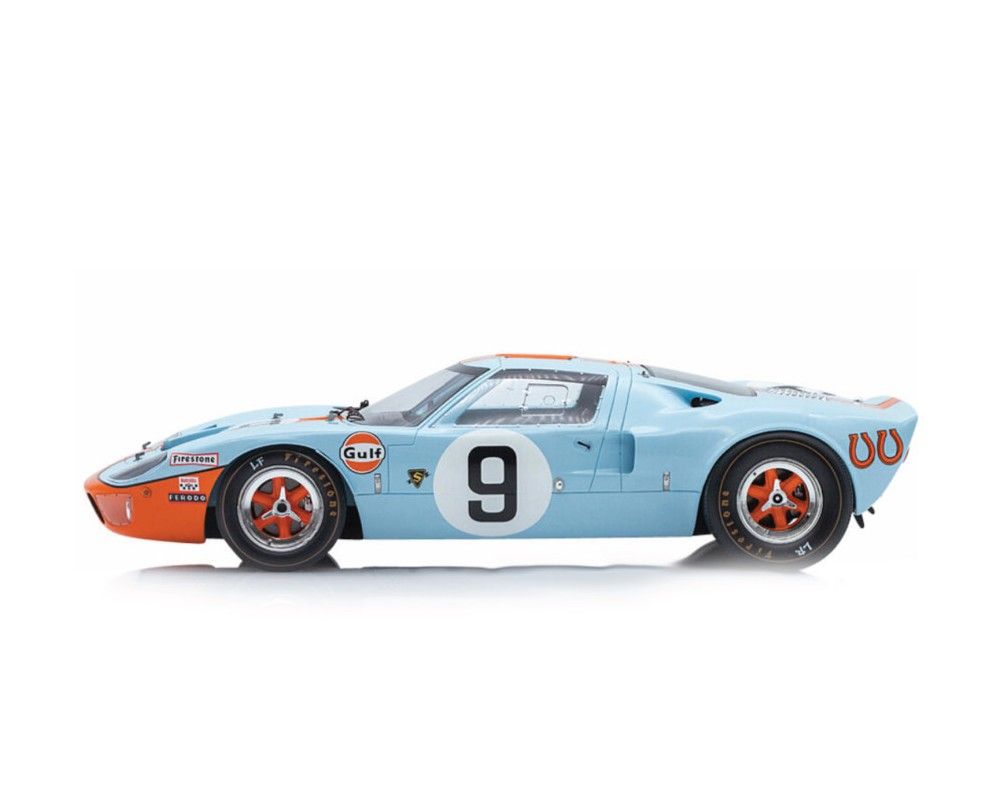 Ford GT40 #9 Rodriguez/ Bianchi Vainqueur 24H Le Mans 1968 1:18 Spark Models