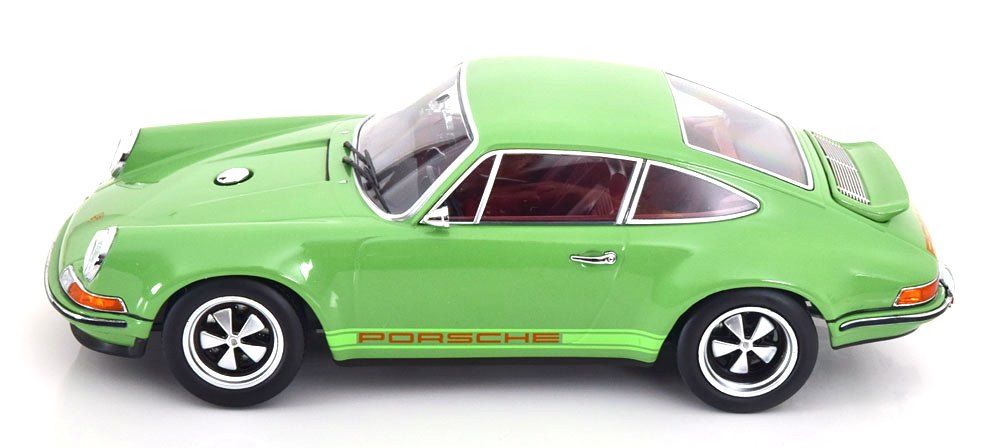Porsche 911 By Singer Coupe 2014 green 1:18 KK Scale