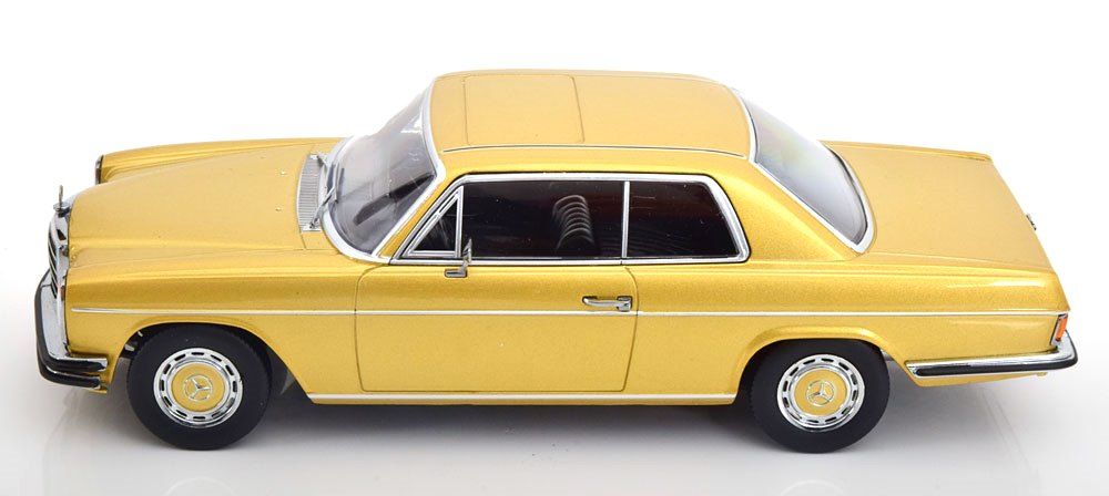Mercedes-Benz 280C/8 W114 Coupe 1969 gold metallic 1:18 KK Scale