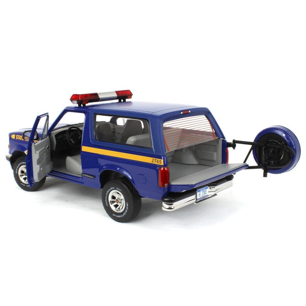 Ford Bronco XLT New York State Police 1996 1:18 Greenlight