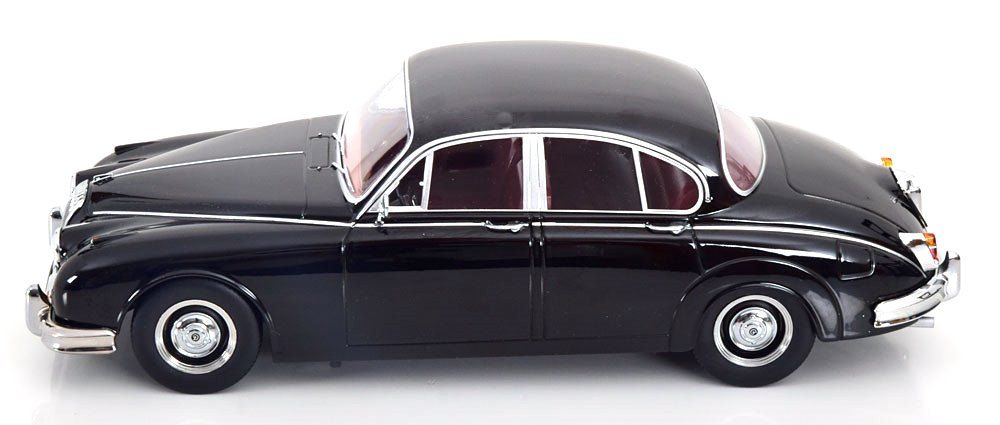 Daimler 250 V6 LHD 1962 black/bordeaux interior 1:18 KK Scale