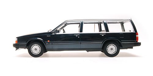 Volvo 740 GL Break 1986 dark green metallic 1:18 Minichamps 