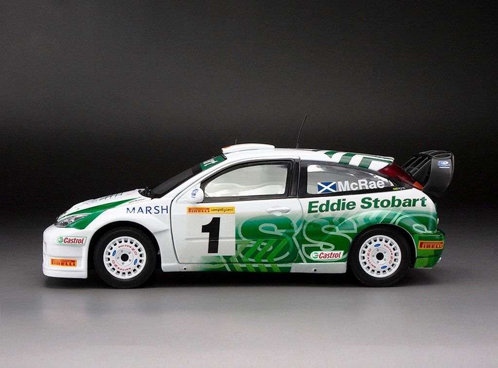 Ford Focus RS WRC03 #1 C.McRae Pirelli International Rally 2005 1:18 Sun Star
