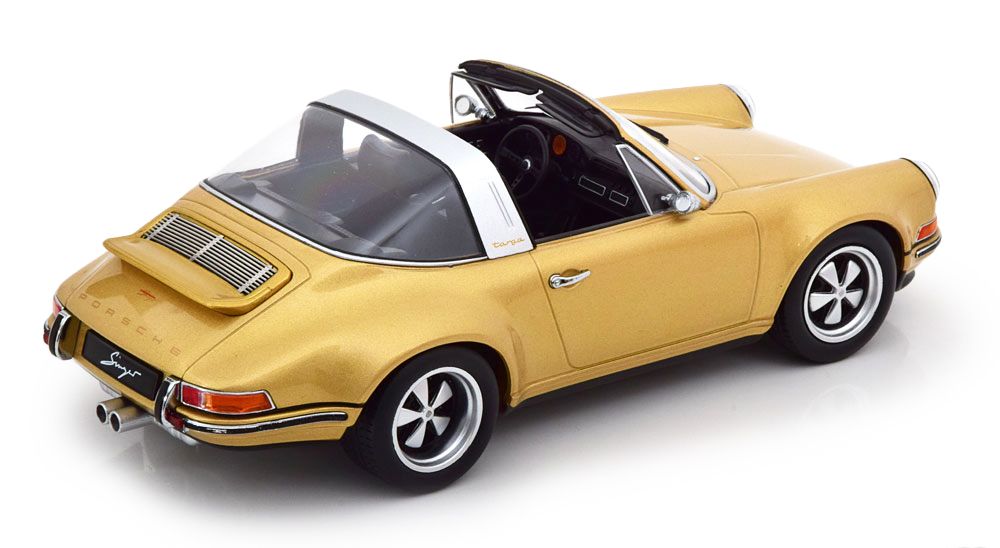 Porsche 911 By Singer Targa 2014 gold metallic 1:18 KK Scale