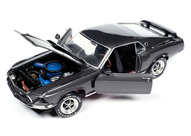 Ford Mustang John Wick Movie Edition 1969 hitman grey 1:18 Auto World