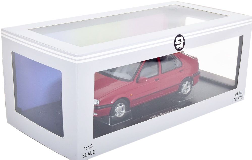 Renault 19 1994 red metallic 1:18 Triple9 Collection