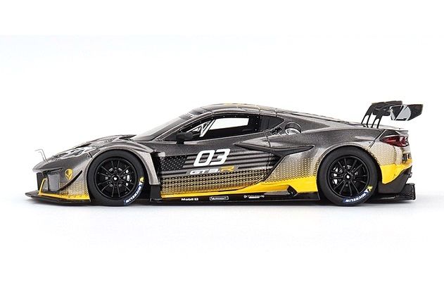 Miniature Chevrolet Corvette Z06 C8 GT3.R - Daytona 2023 - Échelle 1/18 - Top Speed