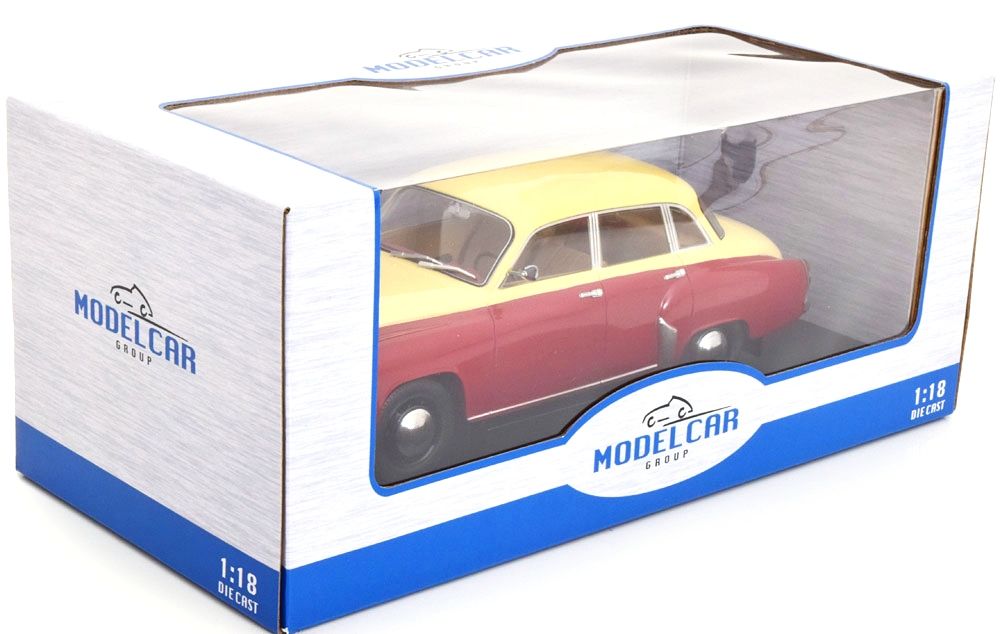 Wartburg 311 1959 red beige 1:18 MCG Modelcar Group