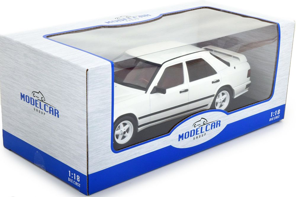 Mercedes-Benz W124 Tuning 1986 white 1:18 MCG Modelcar Group