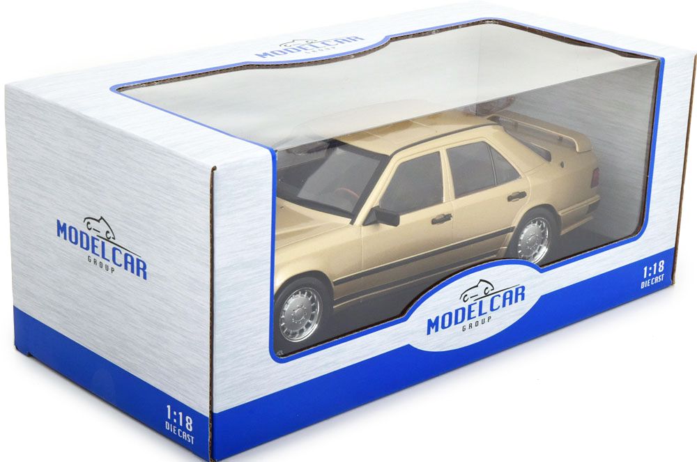 Mercedes-Benz W124 Tuning 1986 beige metallic 1:18 MCG Modelcar Group