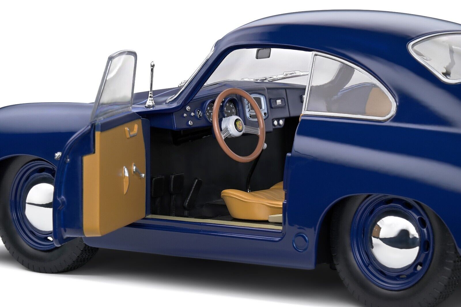 Porsche 356 Pre-A Coupe 1953 blue 1:18 Solido