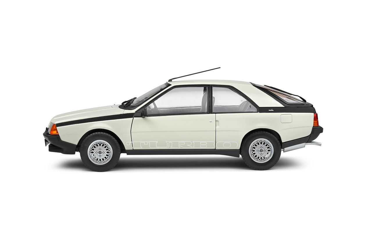Renault Fuego Turbo Coupe 1985 white 1:18 Solido