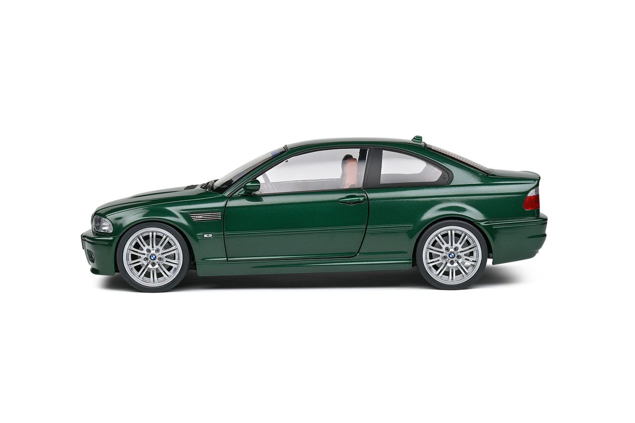 BMW 3-Series M3 E46 Coupe 2000 green 1:18 Solido