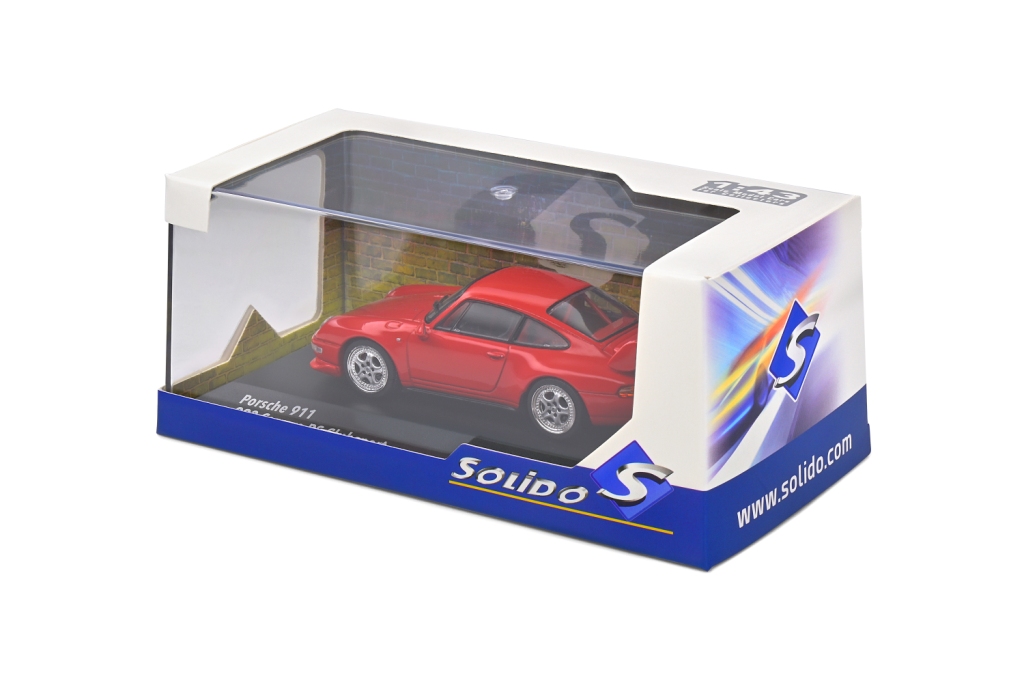 Porsche 911 993 RS Clubsport Coupe 1993 red 1:43 Solido
