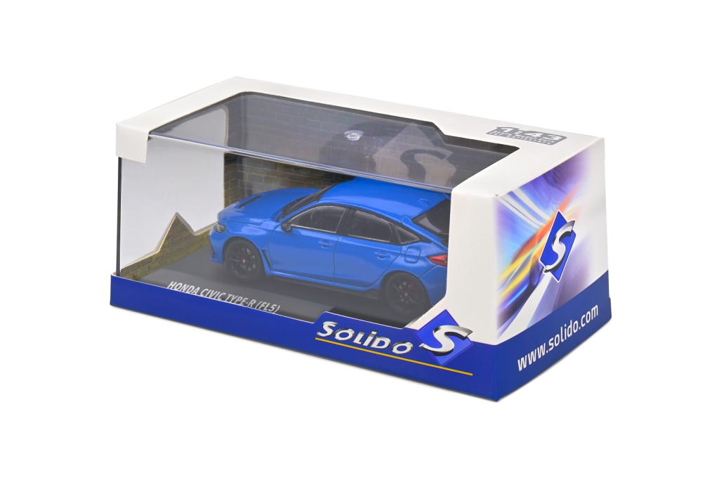 Honda Civic Type-R 2022 blue 1:43 Solido