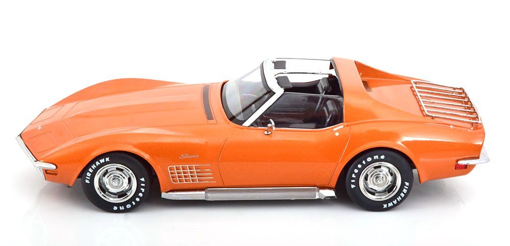 Chevrolet Corvette C3 1972 orange metallic 1:18 KK Scale
