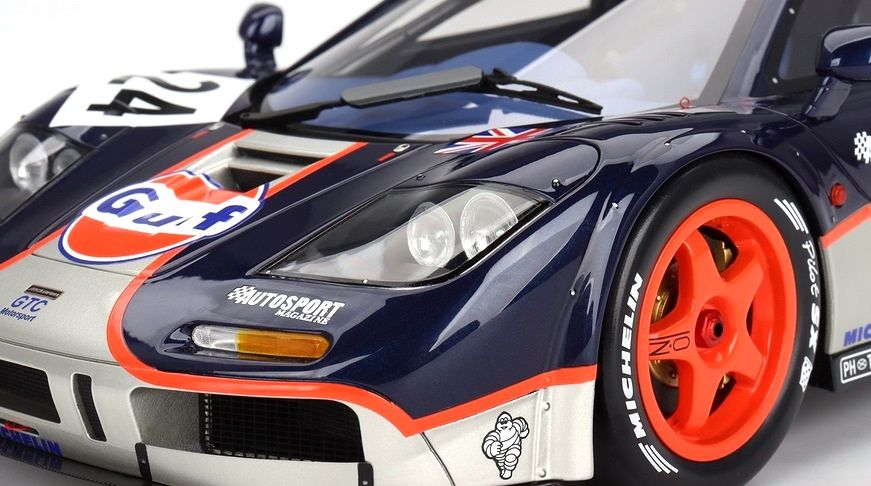 McLaren F1 GTR #24 Blundell/Bellm/Sandro Sala Gulf Racing 24H Le Mans 1995 1:12 TSM