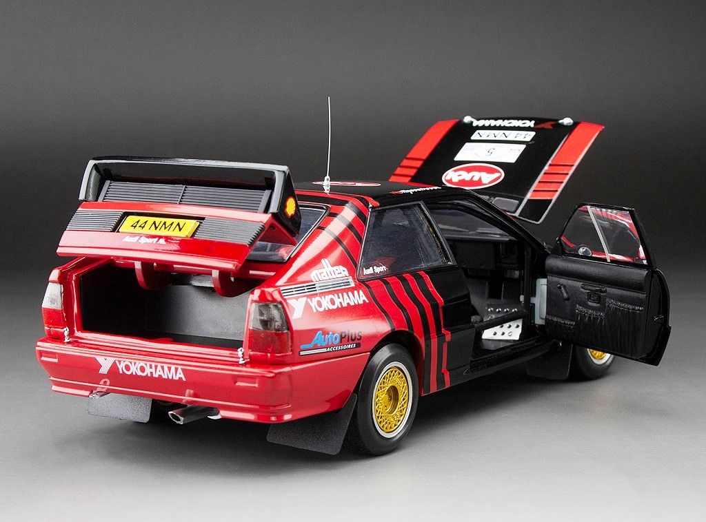 Audi Quattro A2 #5 Bosch/Bond Circuit des Ardennes 1986 1:18 Sun Star