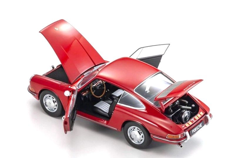 Porsche 911 901 Coupe 1964 signal red 1:18 Kyosho