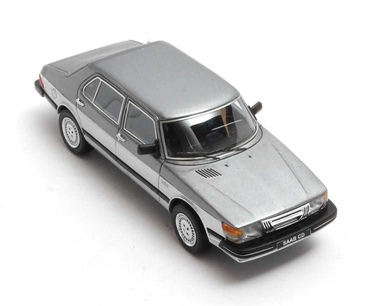 Saab 900 CD Turbo 1986 grey metallic 1:43 Matrix Scale Models