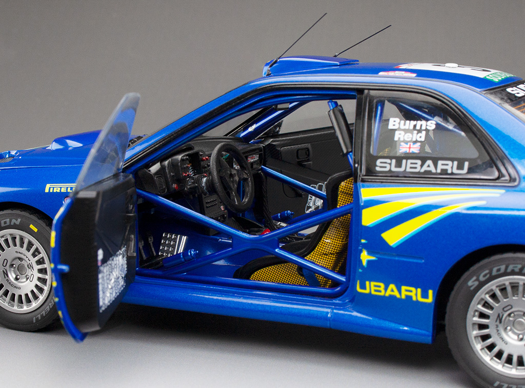 Subaru Impreza WRC S6 #3 Burns/Reid Winner Rally Portugal 2000 1:18 Sun Star