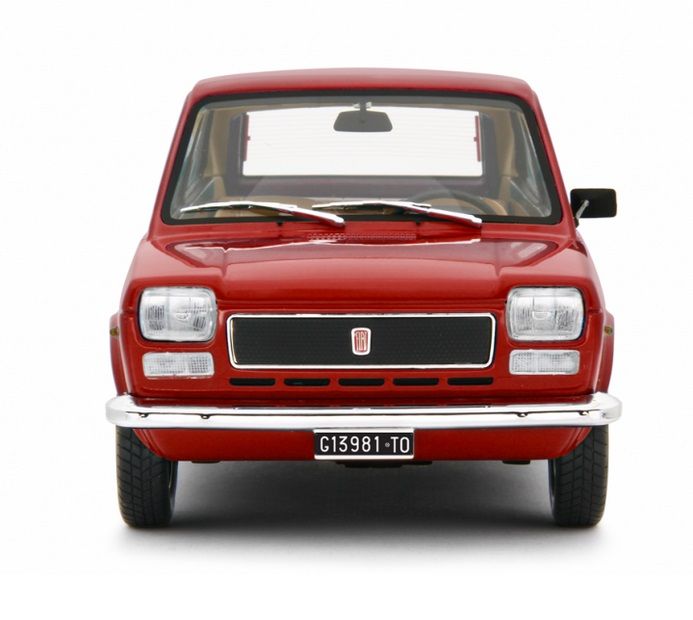 Fiat 127 3P 1972 red 1:18 Laudoracing Model 