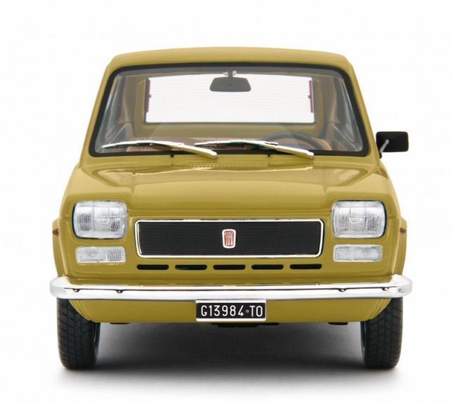Fiat 127 3P 1972 yellow 1:18 Laudoracing Model 