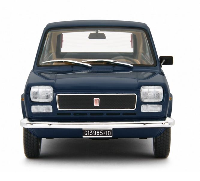 Fiat 127 3P 1972 dark blue 1:18 Laudoracing Model 