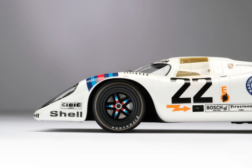 Porsche 917KH Martini #22 Gijs van Lennep/Helmut Marko Winner 24h Le Mans 1971 1:18 Amalgam