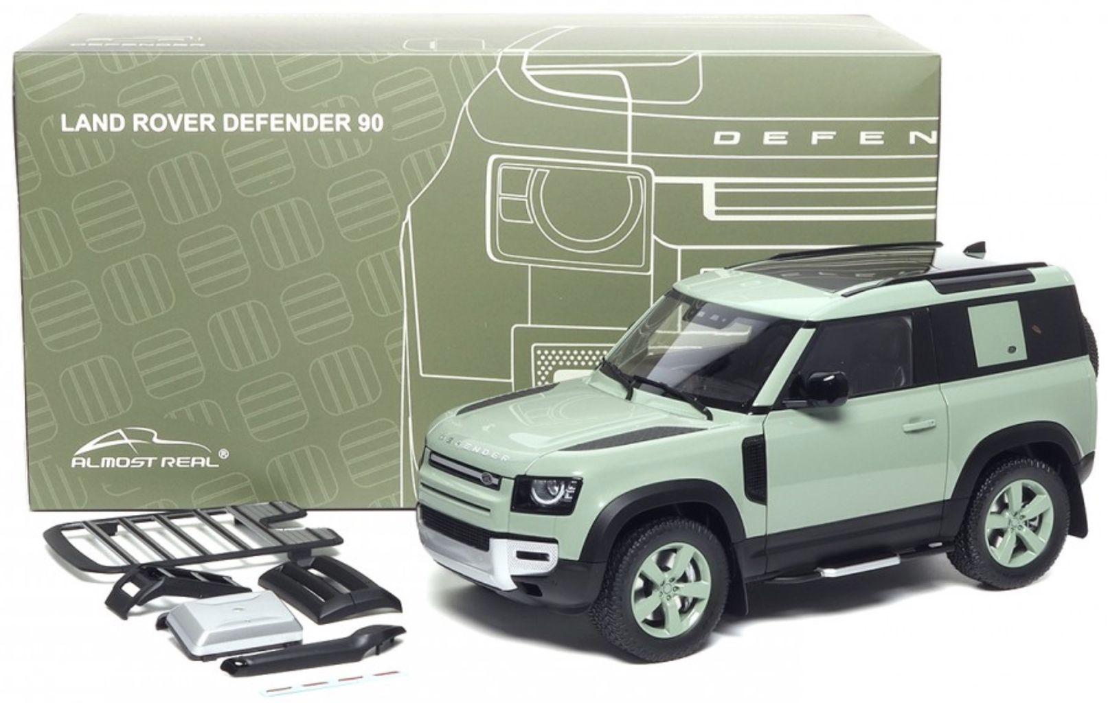 Land Rover Defender 90 2023 75th Limited Edition 1:18 Almost Real